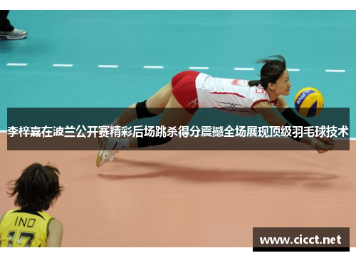 李梓嘉在波兰公开赛精彩后场跳杀得分震撼全场展现顶级羽毛球技术